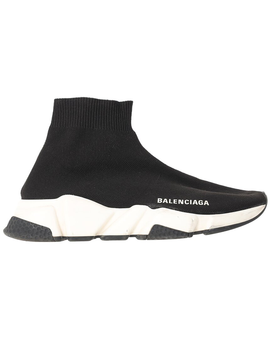Balenciaga Women's Polyester Speed Sneaker (authentic Pre-loved) In Black