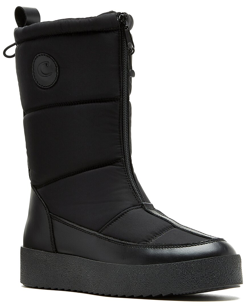 La Canadienne Eliza Leather Boot In Black