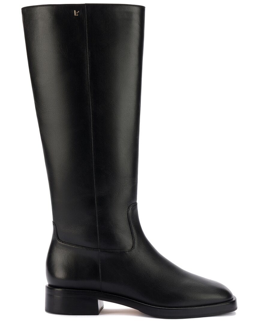 Larroude Ricky Block Heel Boot In Black