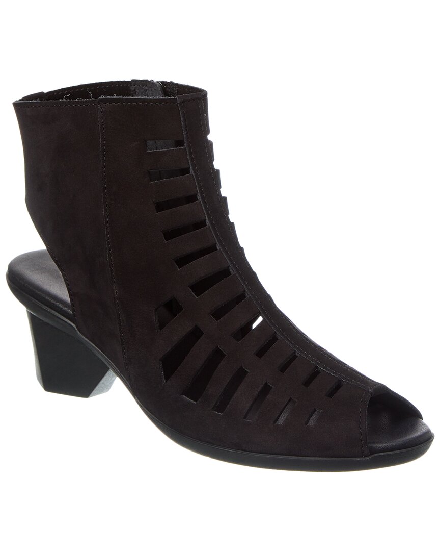 Arche Enomad Suede Bootie In Black