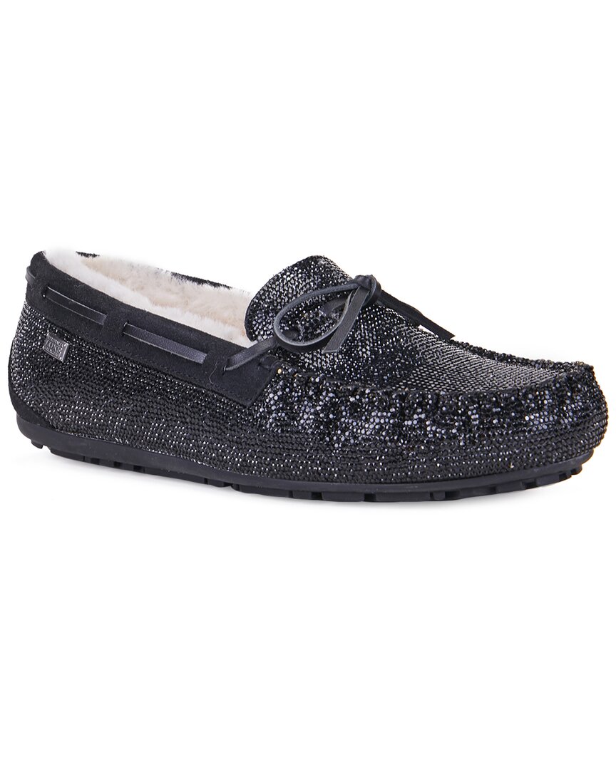 Australia Luxe Collective Prost Suede Slipper In Black