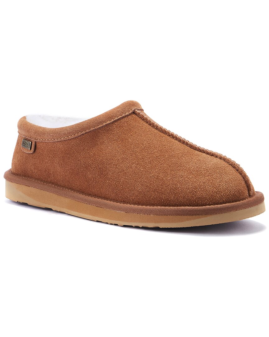 Australia Luxe Collective Outback Platfoam Leather Slipper In Brown