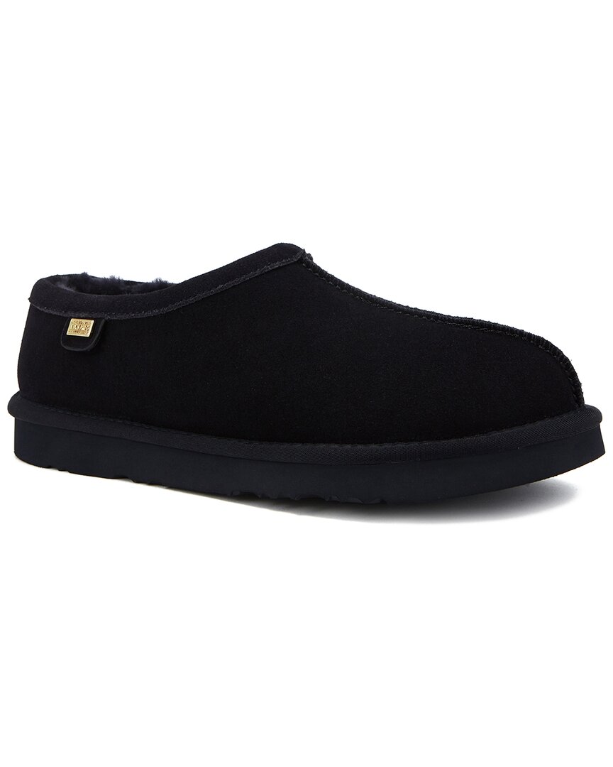 Australia Luxe Collective Outback Suede Slipper In Black