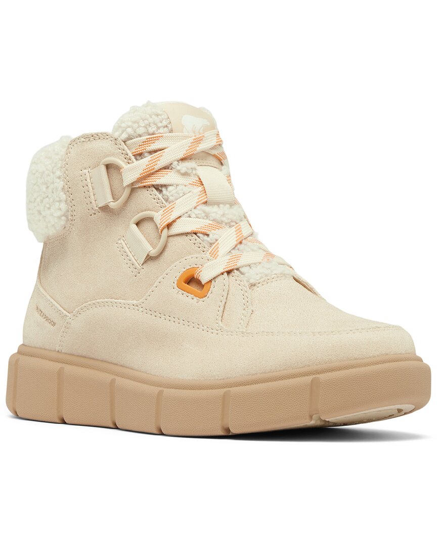 Sorel Explorer Iii Joan Nw Waterproof Boot In Neutral