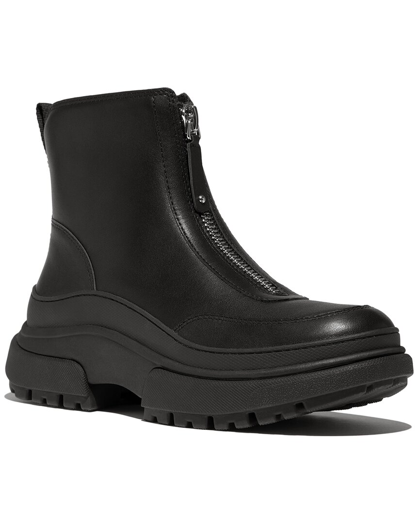 Fitflop Wylder Leather Boot In Black
