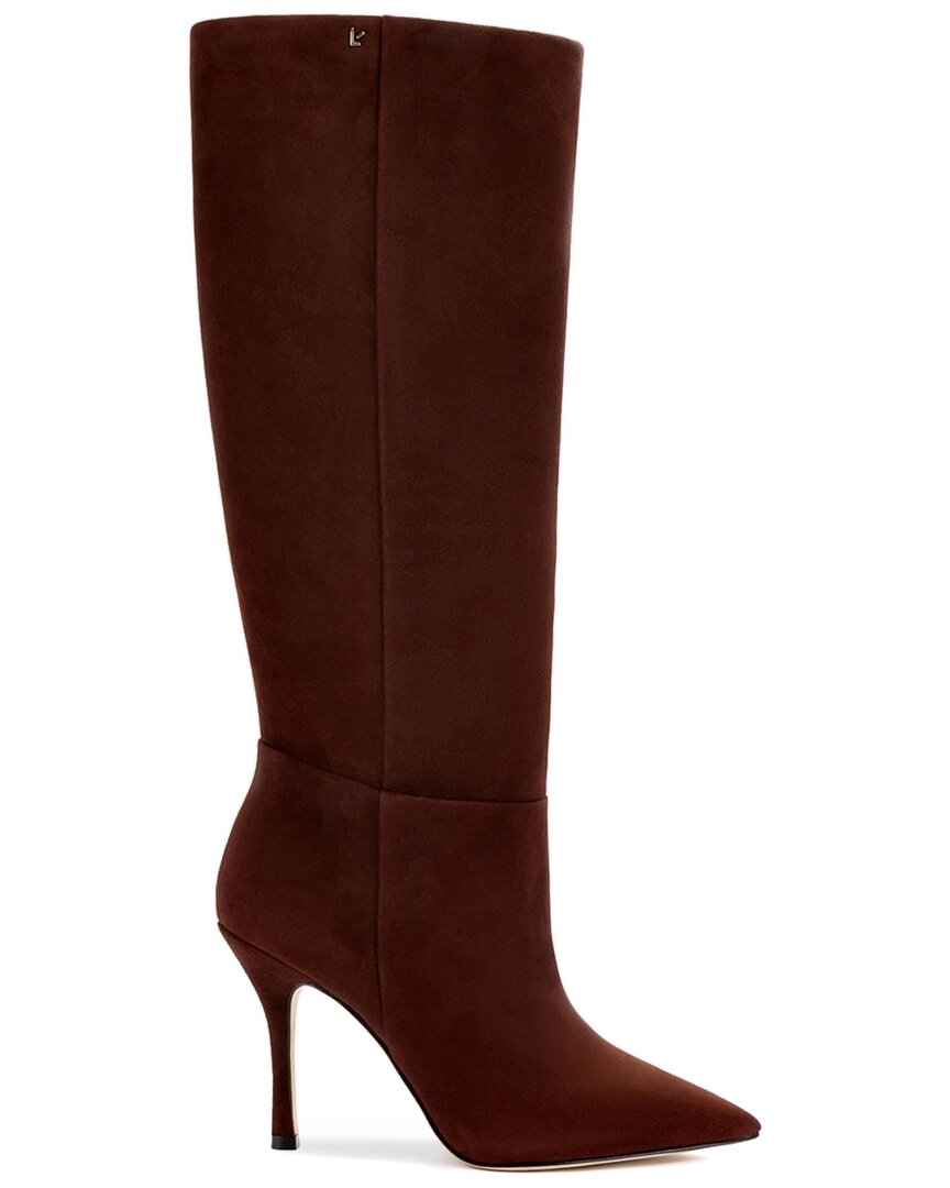 Larroude Kate Hi Boot In Blue