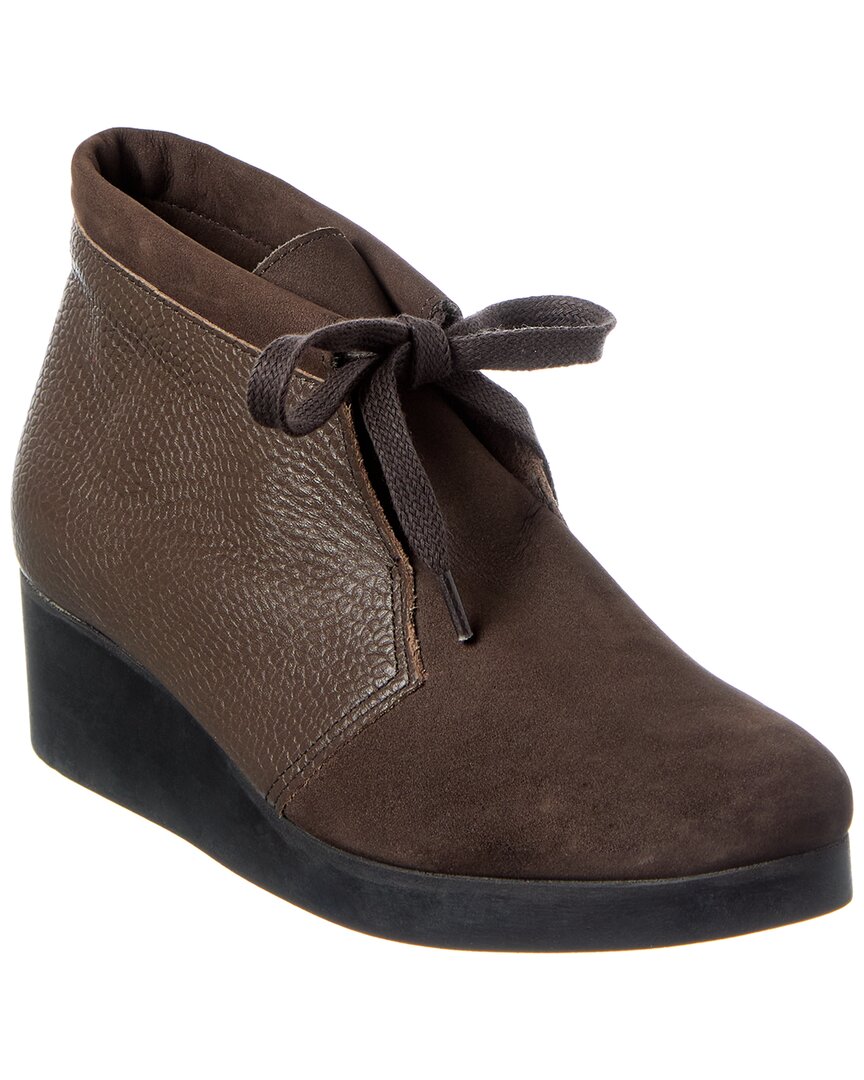 Arche Hablo Suede & Leather Bootie In Brown