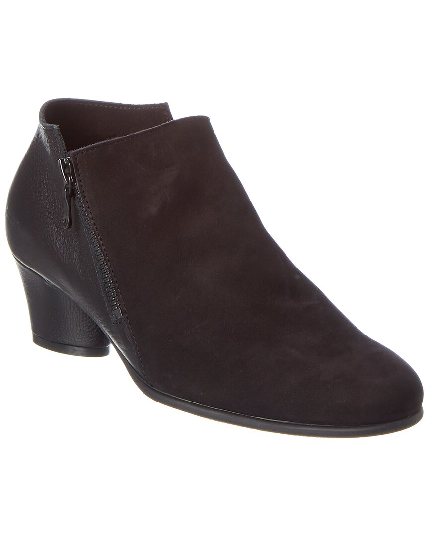 Arche Mushka Leather Bootie In Brown