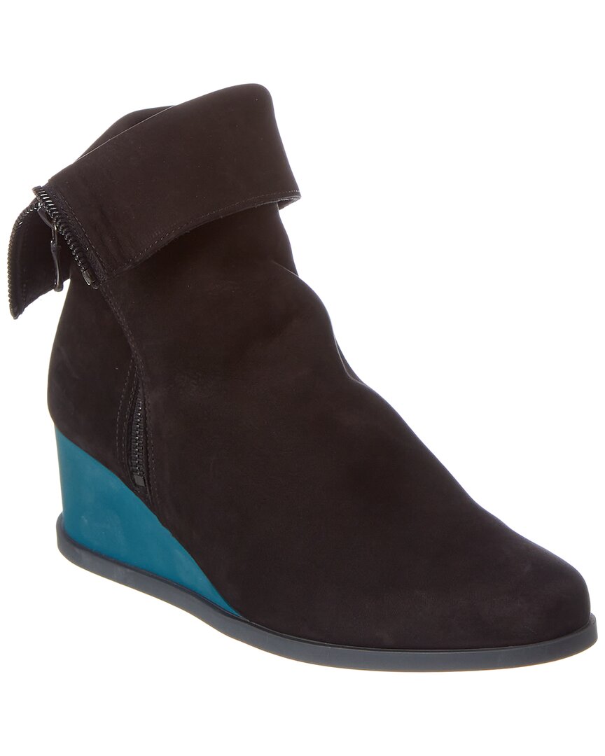 Arche Okolaa Suede Bootie In Black