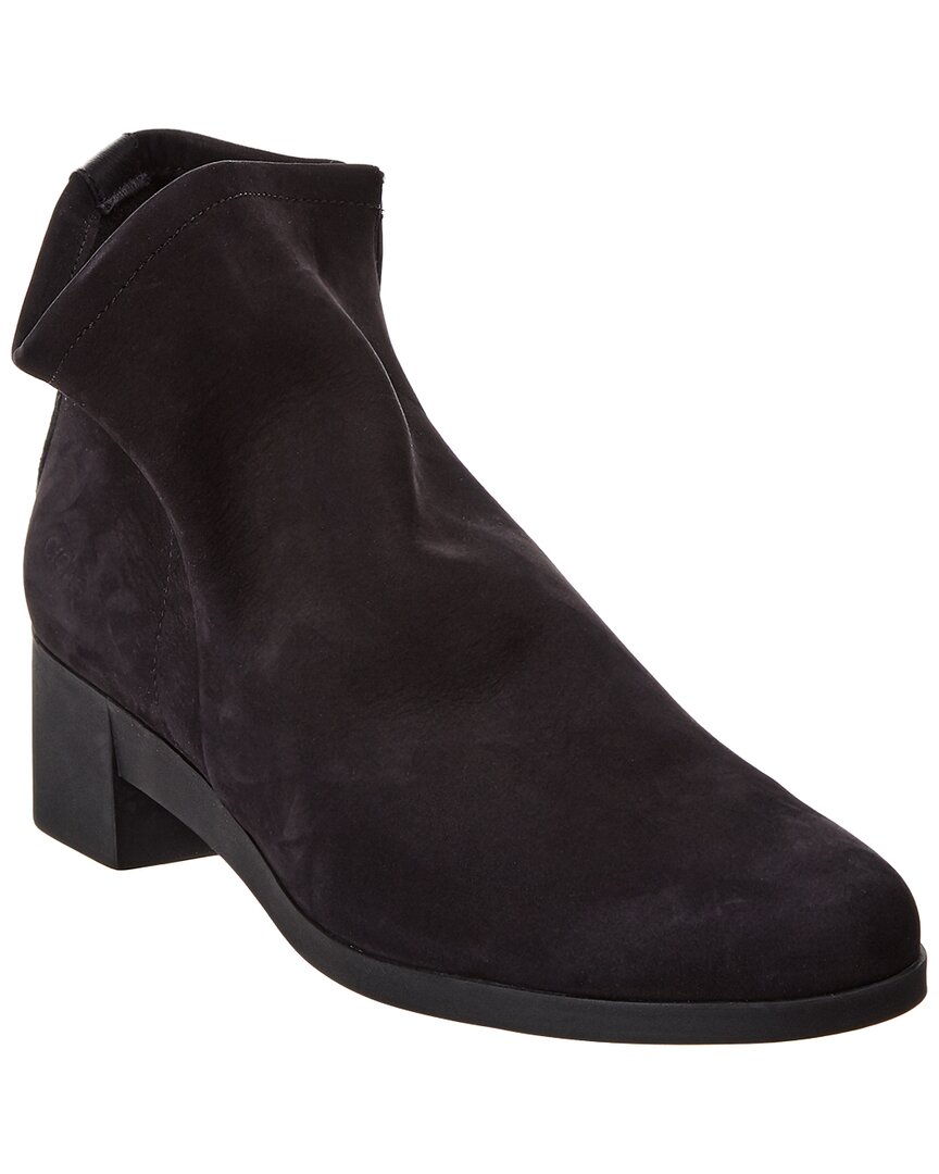 Arche Tatyra Leather Bootie In Black
