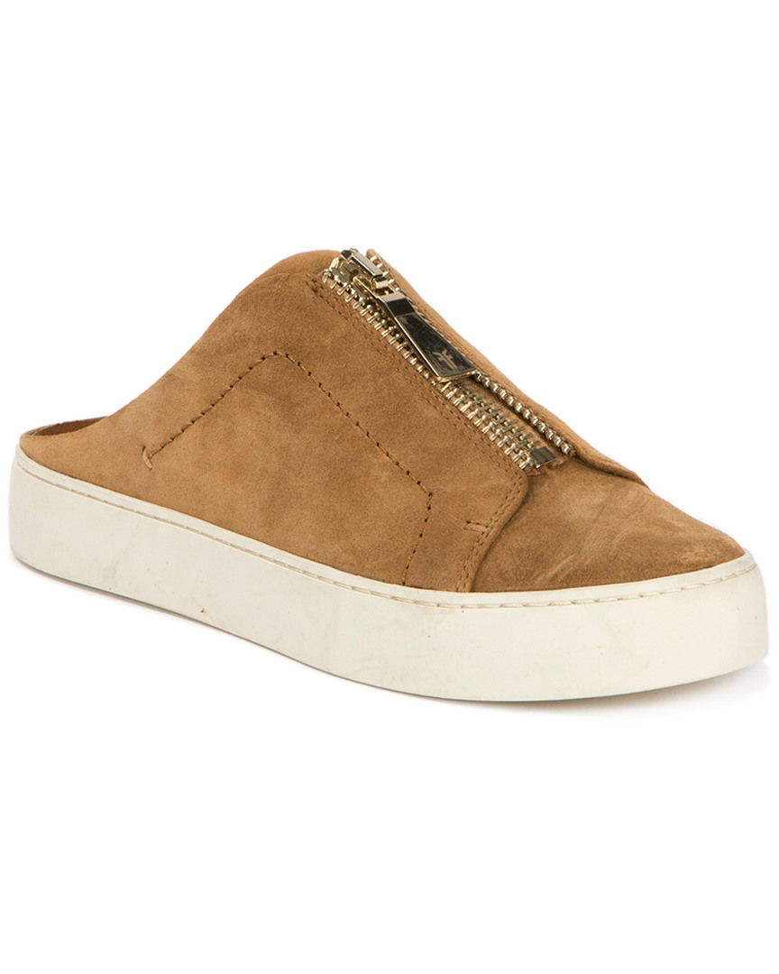 frye lena zip mule