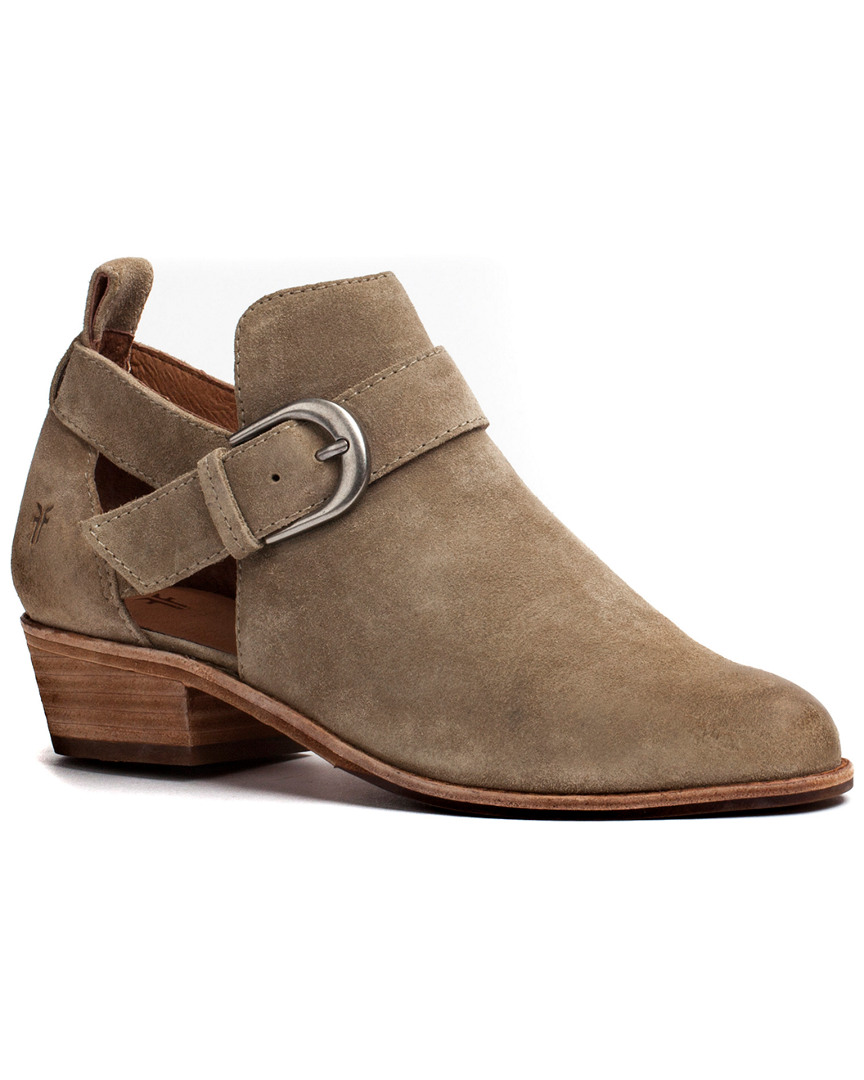 mia castro suede bootie