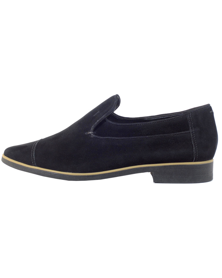 Chelsea Crew Winner Leather Loafer In Black