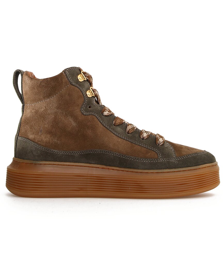 Voile Blanche Brig Leather Bootie In Brown