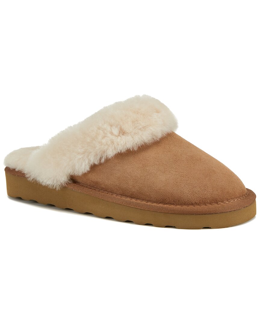Australia Luxe Collective Mool Suede Slipper In Brown