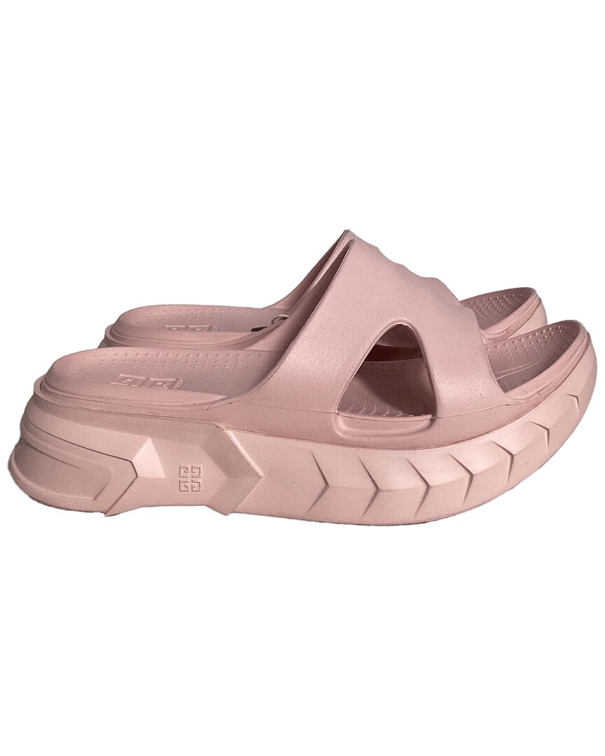 Givenchy Marshmallow Rubber Sandal In Pink