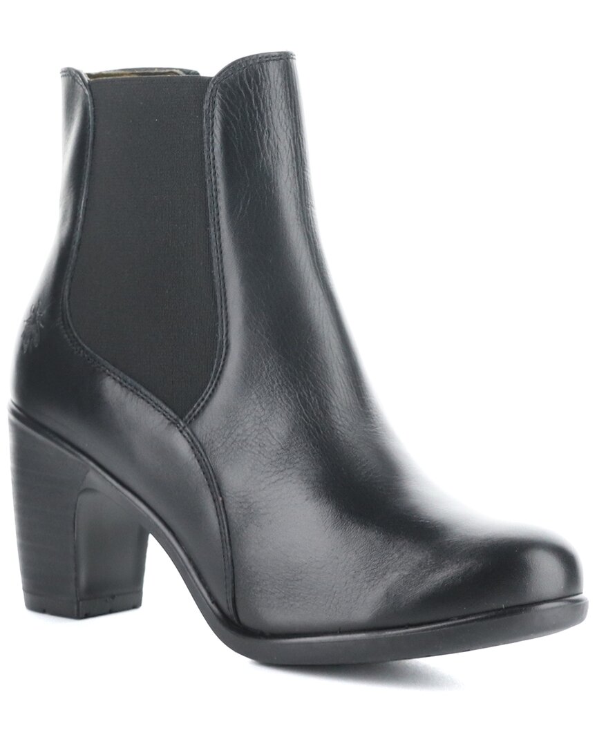 Fly London Koll Leather Boot In Black