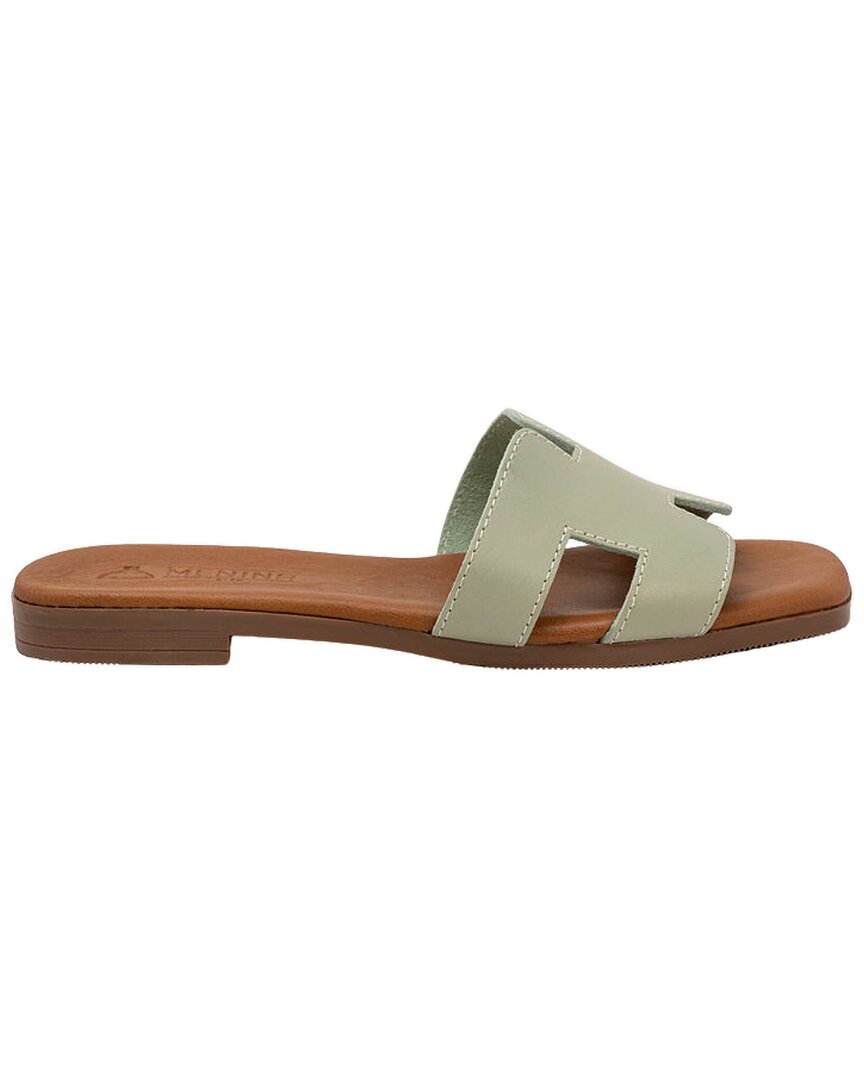 Menina Step Sorrento Sandal In Green