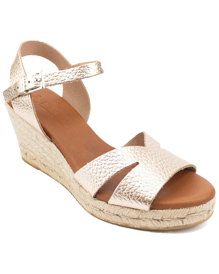 Menina Step Martell Espadrille In Silver