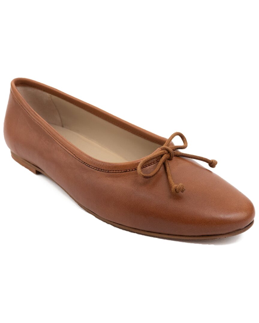 Menina Step Belle Flat In Brown