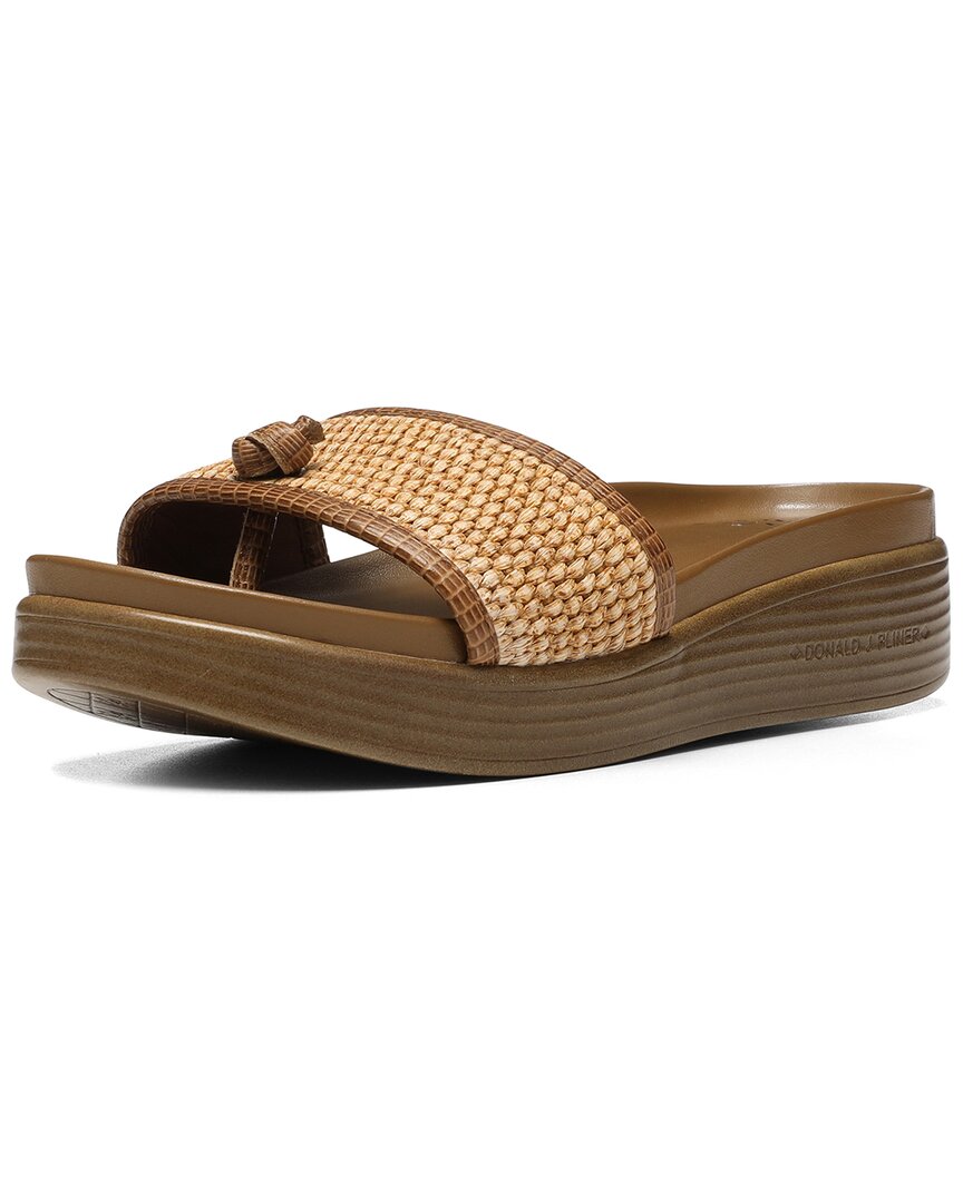 Donald Pliner Farrah Platform Sandal In Brown