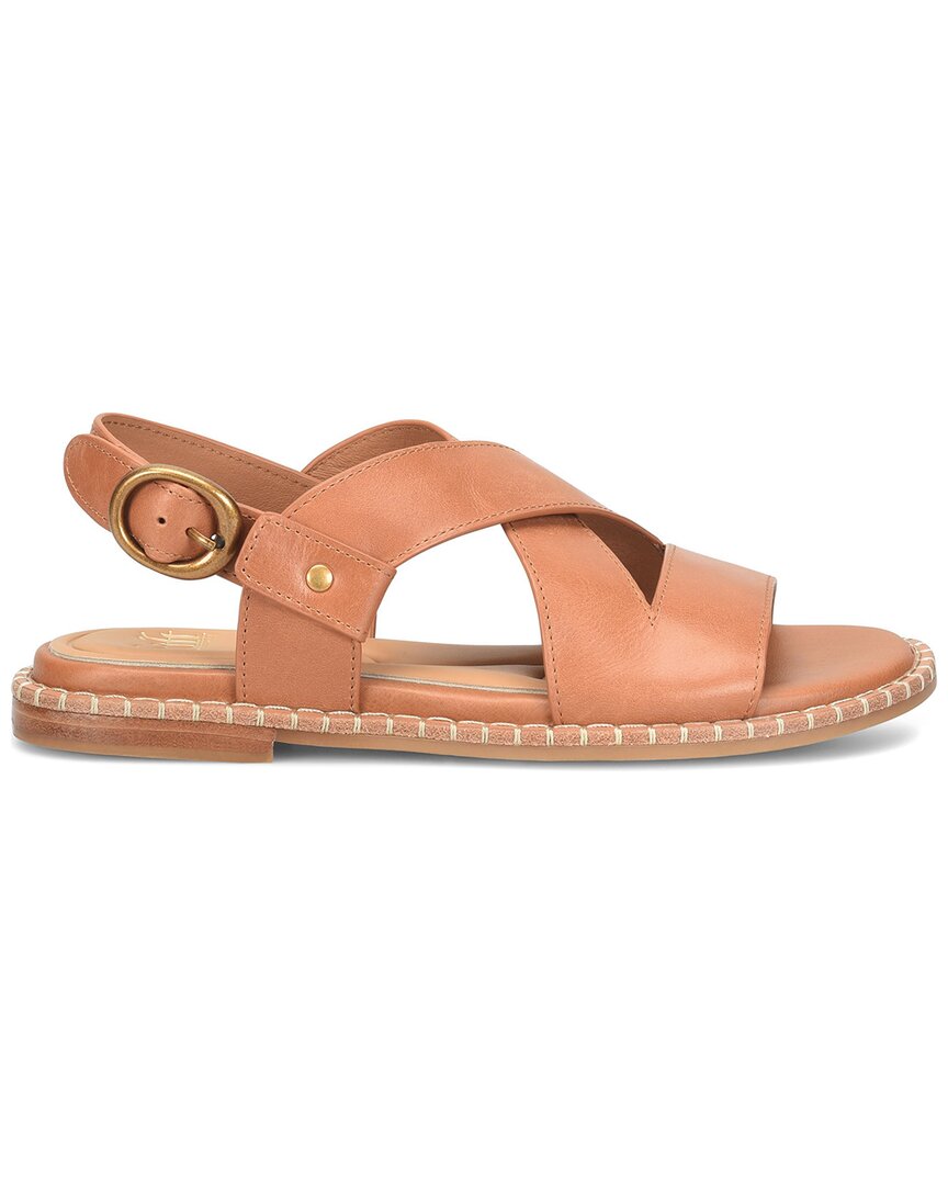 Söfft Nadia Leather Sandal In Brown