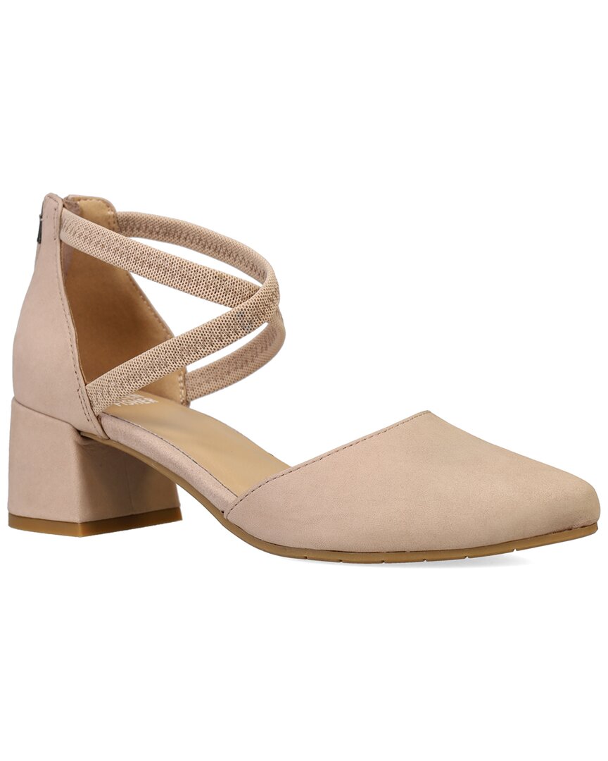 Eileen Fisher Venice Block Heel Pump In Brown