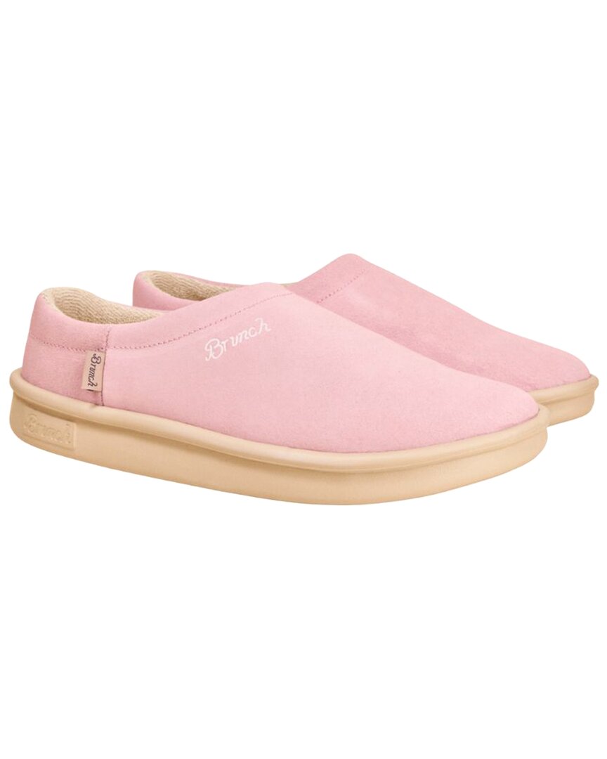 Brunch Unisex Viva Suede Slip-on In Pink