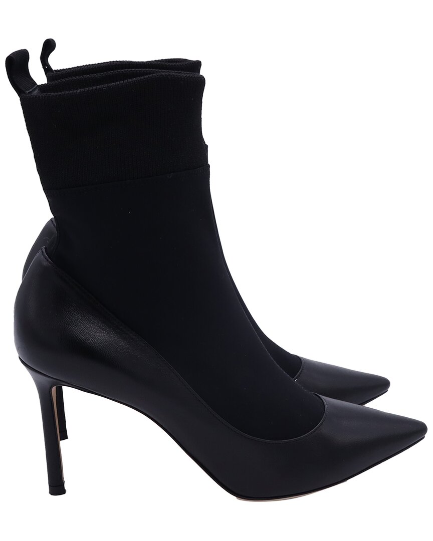 Jimmy Choo Women's Leather Brandon Bootie (authentic Pre-loved)