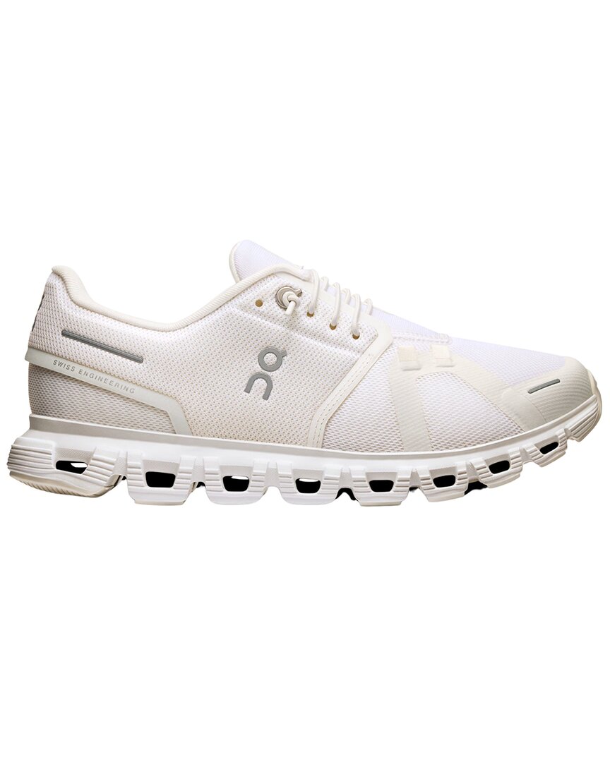 On Running Cloud 6 Sneaker In White