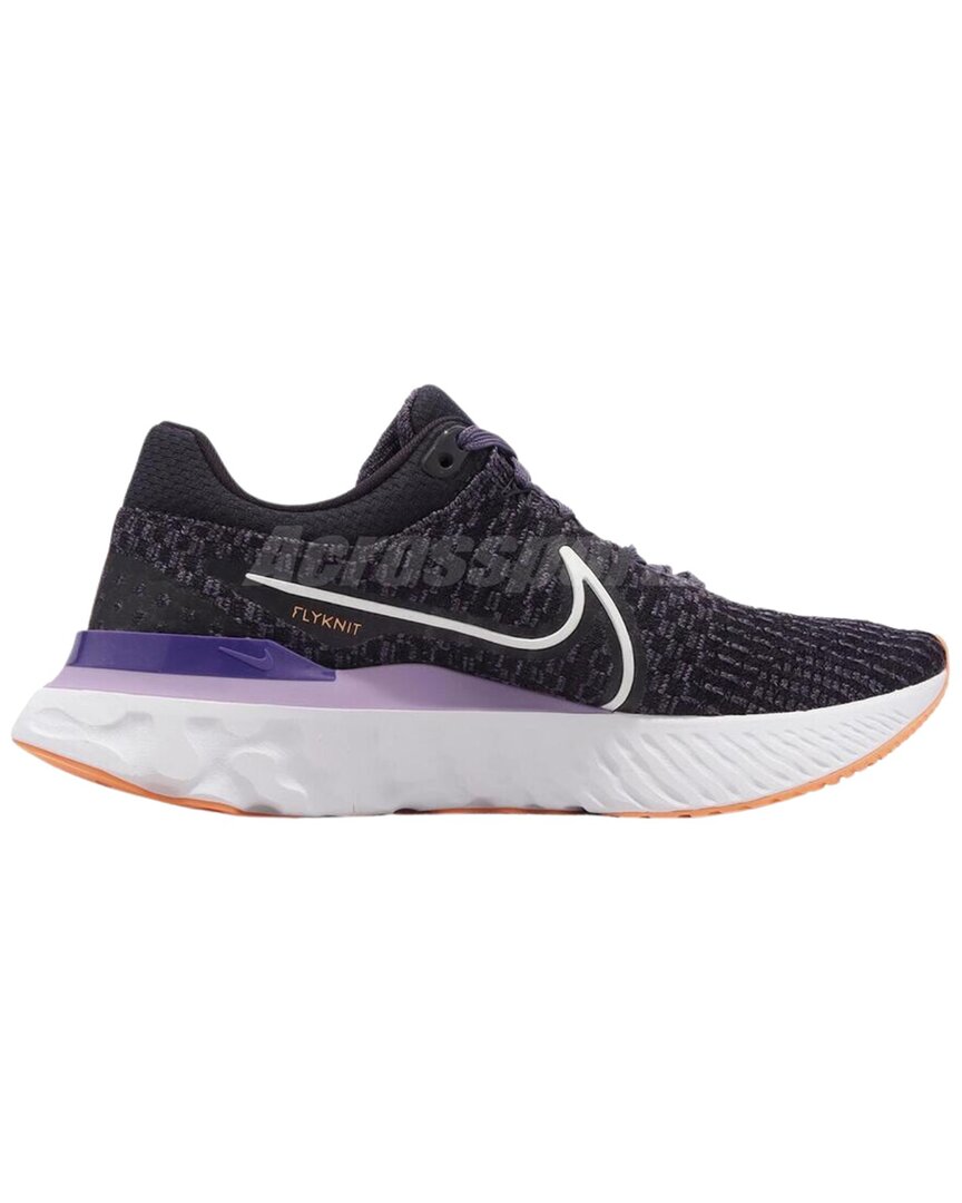 Nike React Infinity Run Flyknit 3 Road Running Shoes Ladies In Purple