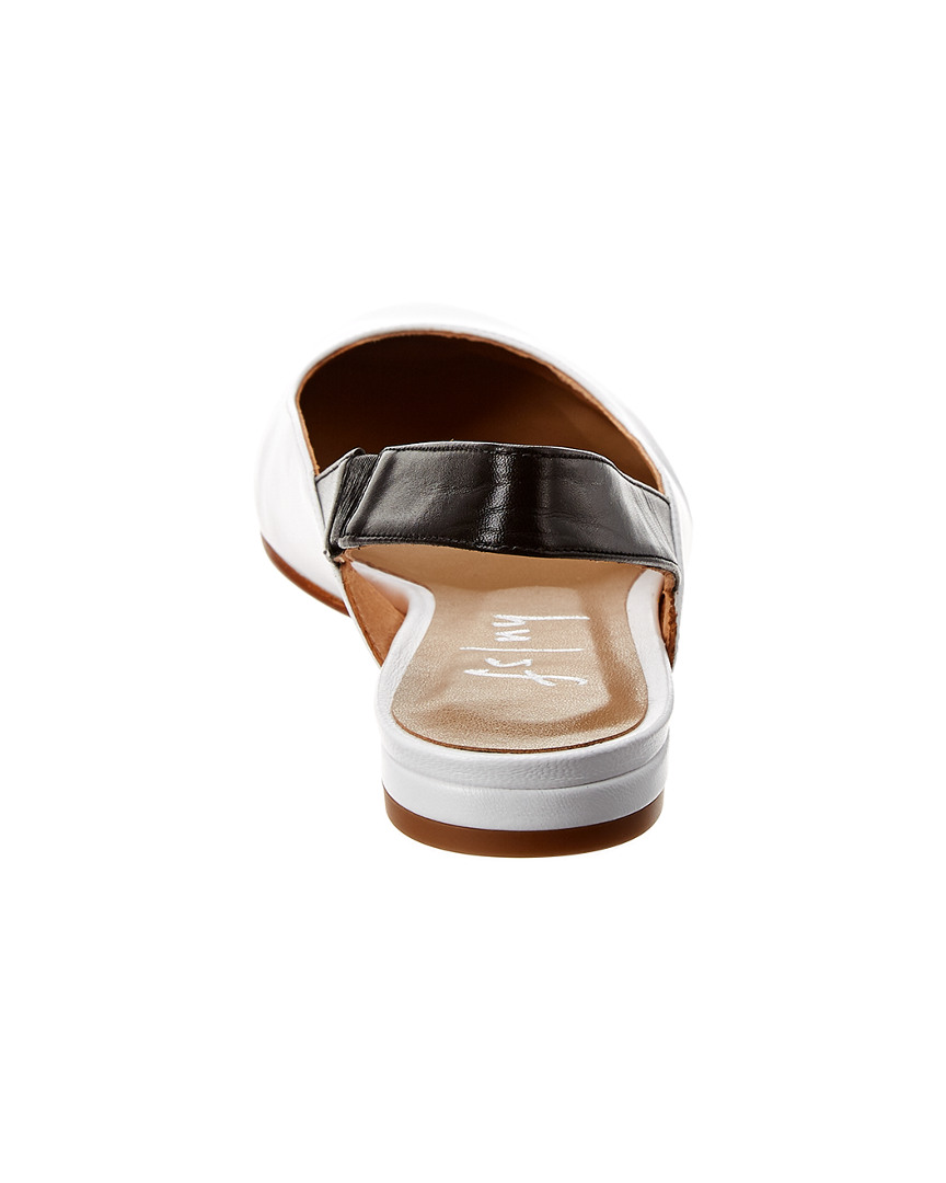 french sole razor leather flat