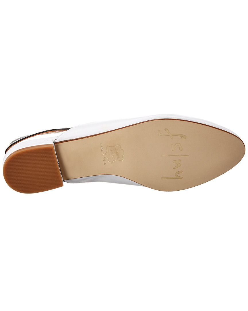 french sole razor leather flat