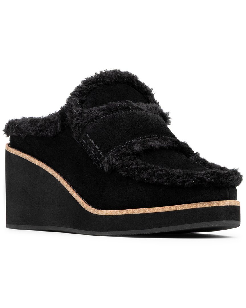 Donald Pliner Jackpot Leather Mule In Black
