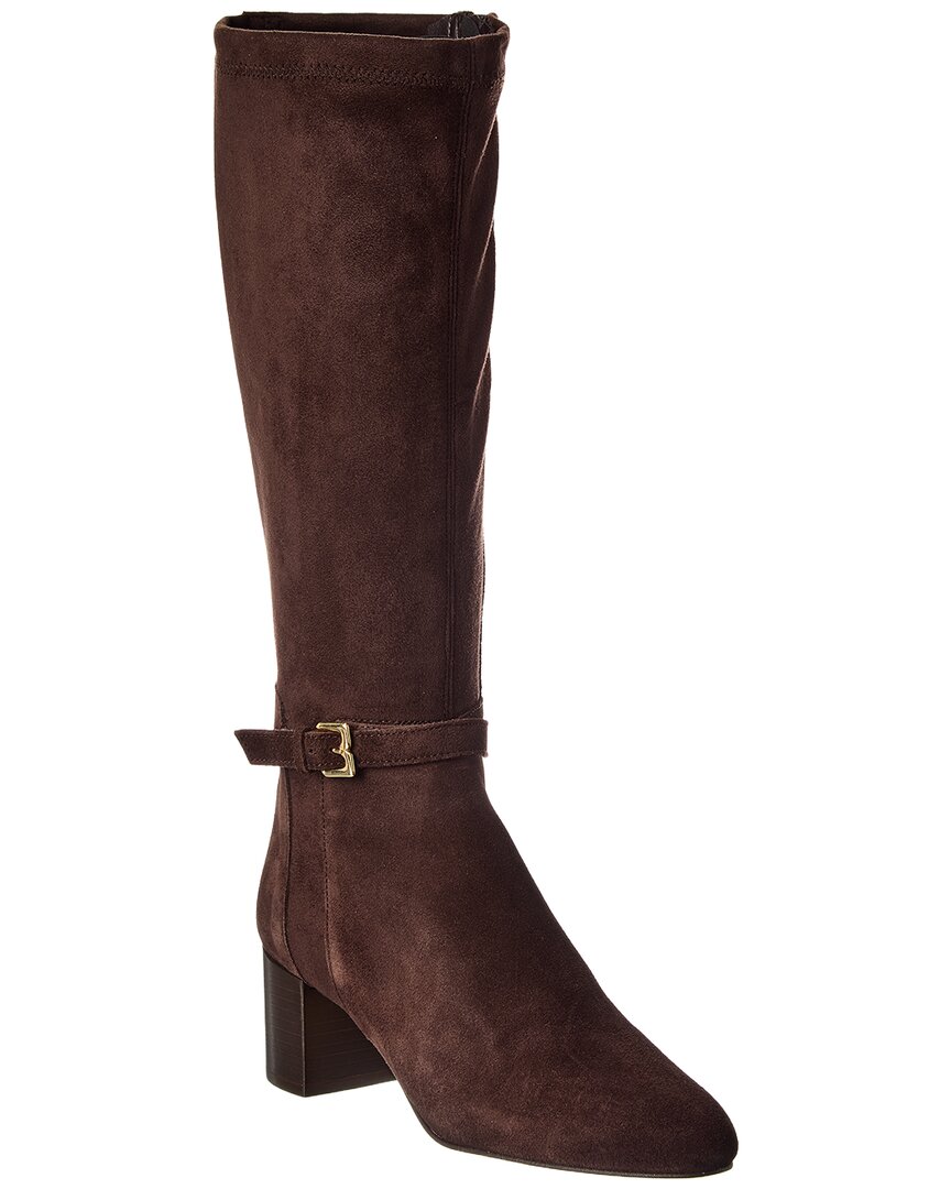 M By Bruno Magli Jessa Suede Knee-high Boot In Brown