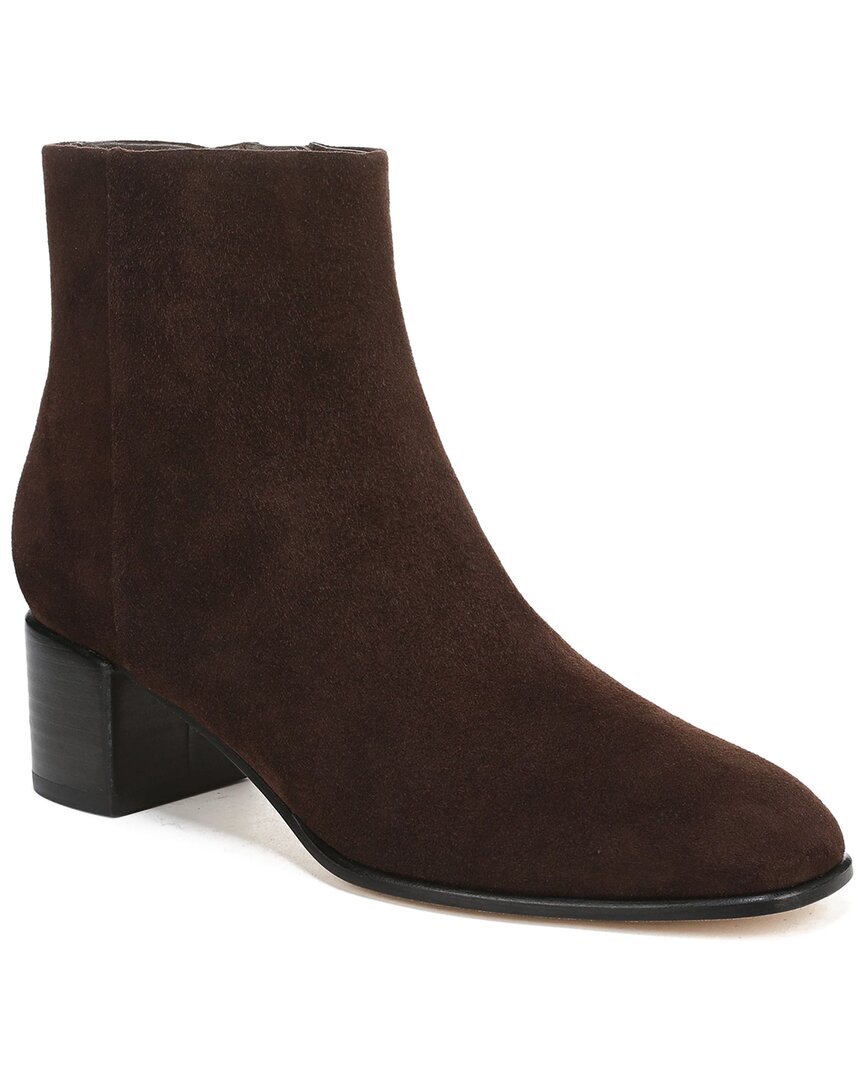 Vince Arabel Suede Short Boot In Brown