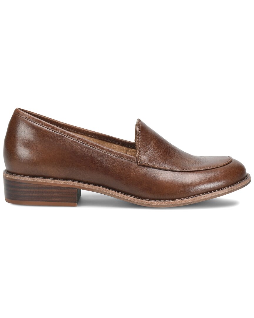 Söfft Napoli Leather Loafer In Brown
