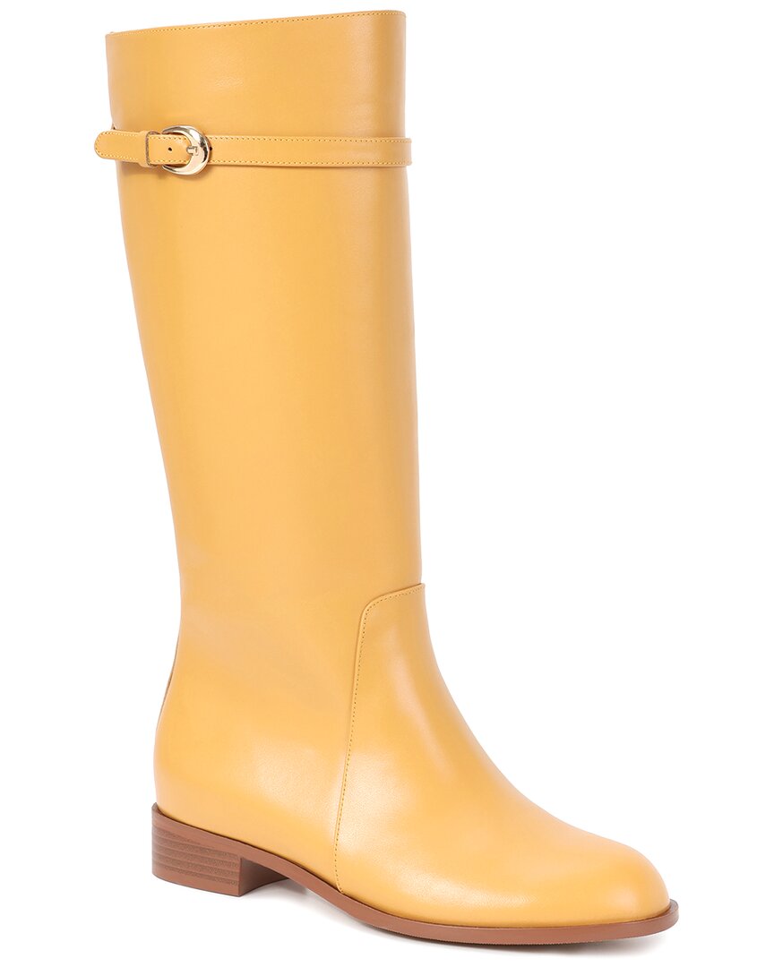 Tiffany & Fred Paris Boot In Orange