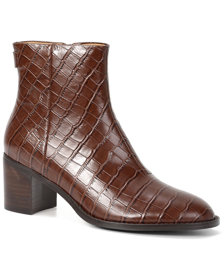 Tiffany & Fred Paris Bootie In Brown