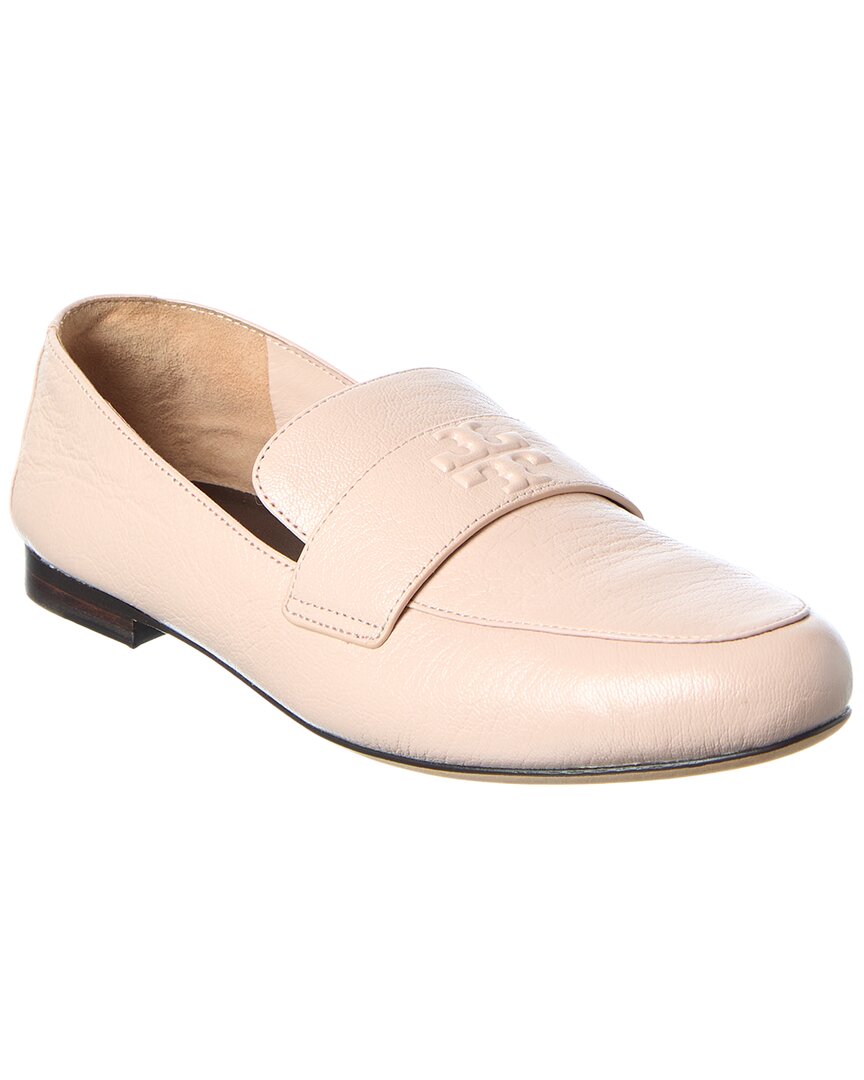 Tory Burch Mini Everly Leather Loafer In Pink
