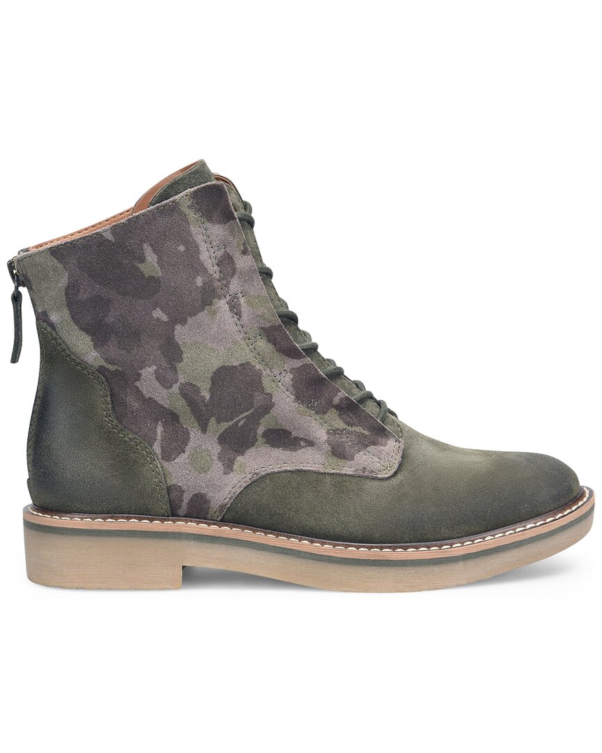 Comfortiva Renn Lace-up Boot In Green