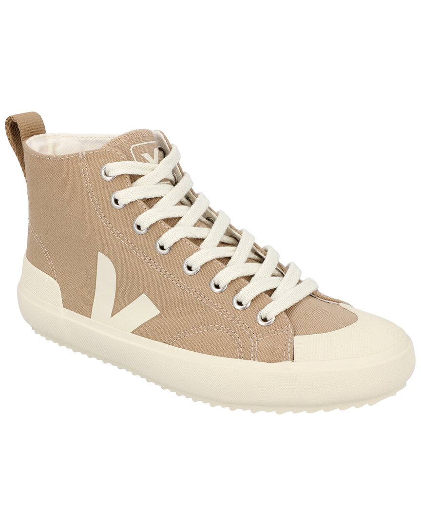Veja Nova High-top Canvas Sneakers In Brown