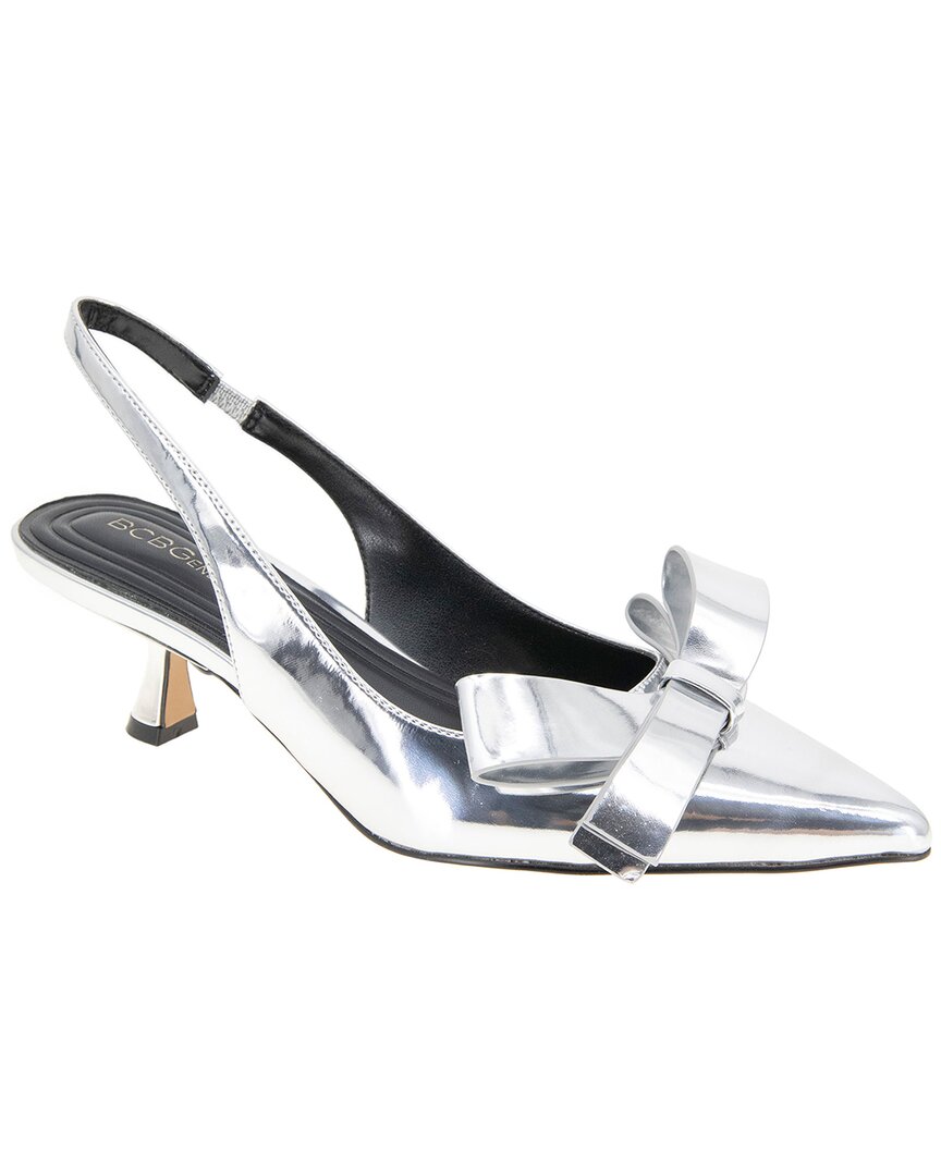 Bcbgeneration Kasiva Singback Kitten Heel Pump In Animal Print
