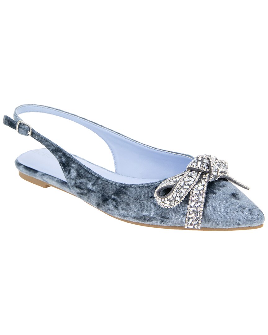 Bcbgeneration Katly Velour Flat In Animal Print