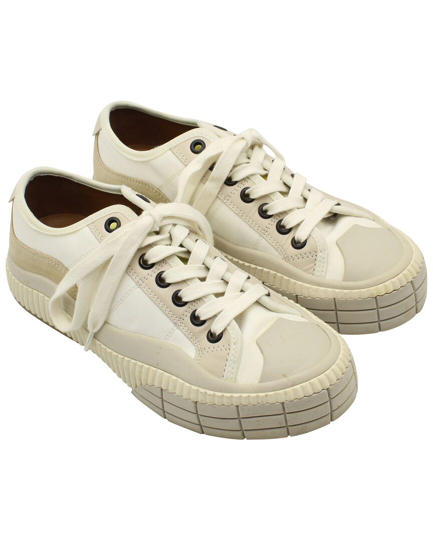 Chloé Women's Polyester Clint Low Top Sneaker (authentic Pre-loved) In White