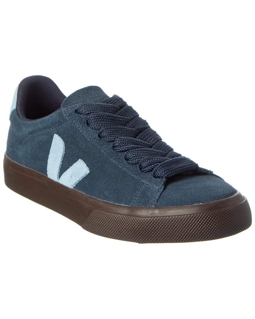 Veja Campo Suede Sneaker In Blue