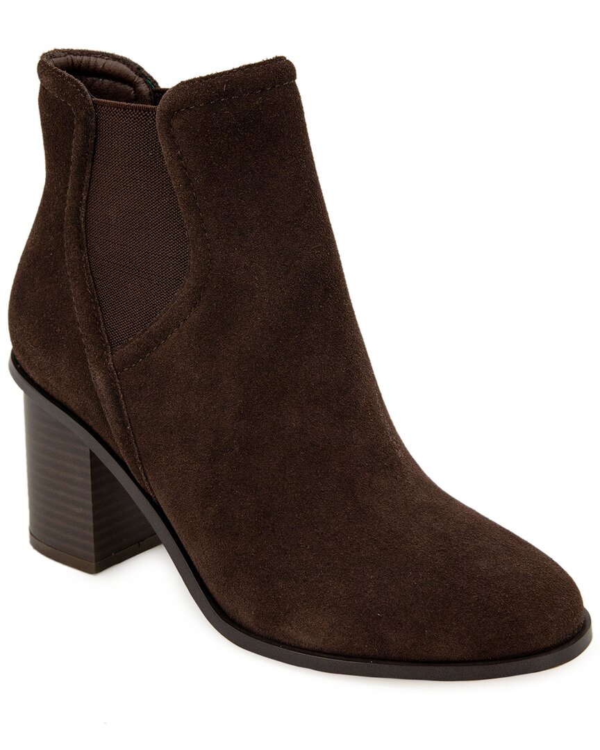 Splendid Women's Marika Block Heel Suede Booties In Nocolor