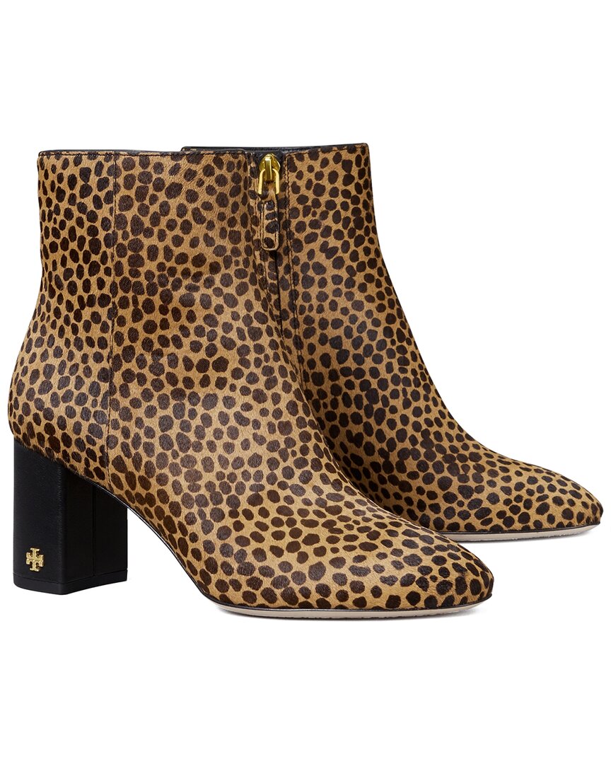 Tory Burch Brooke 70 Haircalf Bootie In Brown