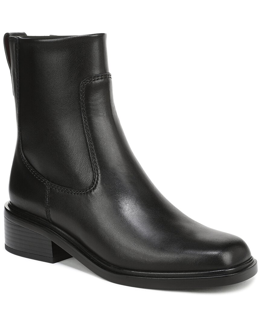 Franco Sarto Gavi Leather Bootie In Black