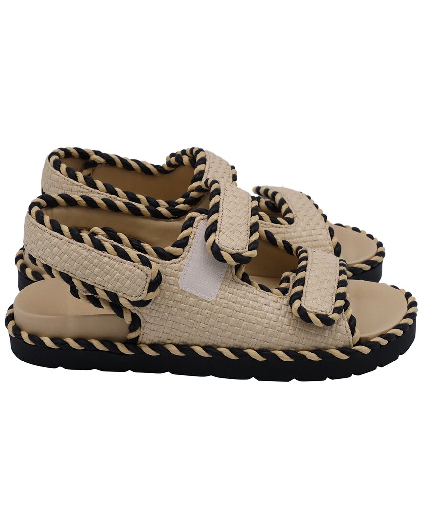 Bottega Veneta Women's Jack Woven Slingback Sandals In Multi